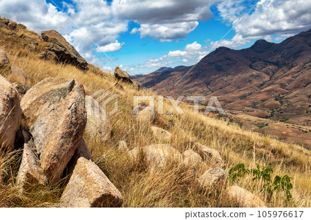 Andringitra national park,mountain landscape, Madagascar wilderness landscape 105976617
