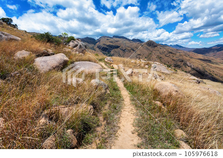 Andringitra national park,mountain landscape, Madagascar wilderness landscape Andringitra national park,mountain landscape, Madagascar wilderness landscape 105976618