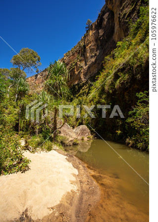 Isalo National Park in the Ihorombe Region, Madagascar 105976622