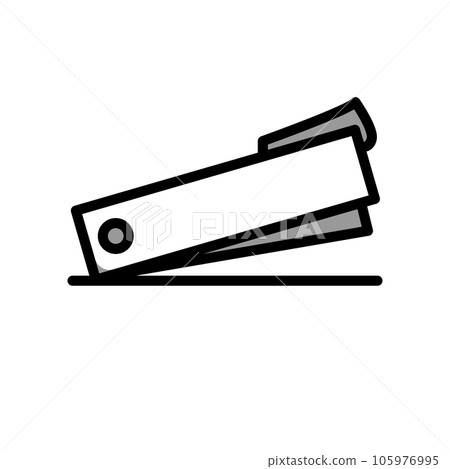 Illustration Vector graphic of stapler icon Illustration Vector graphic of stapler icon 105976995