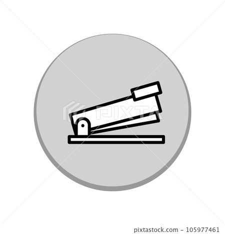 Illustration Vector graphic of stapler icon Illustration Vector graphic of stapler icon 105977461
