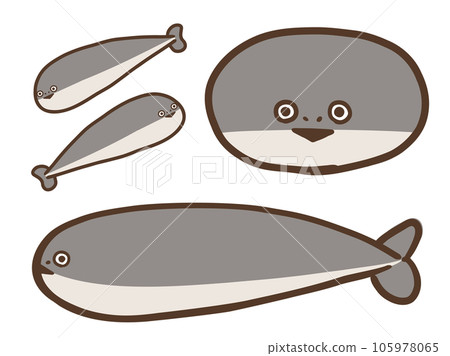 可愛的 Sakaban Baspis 修復模型組 / 手寫插圖素材 105978065