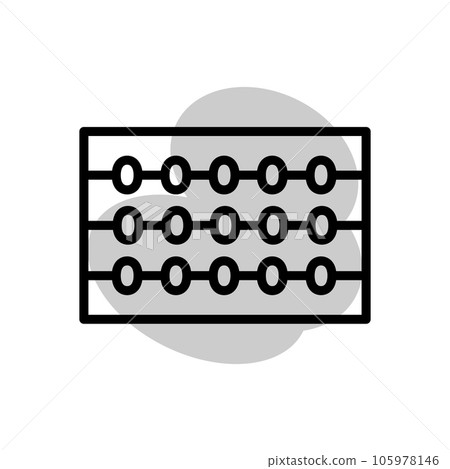 abacus icon template abacus icon template 105978146