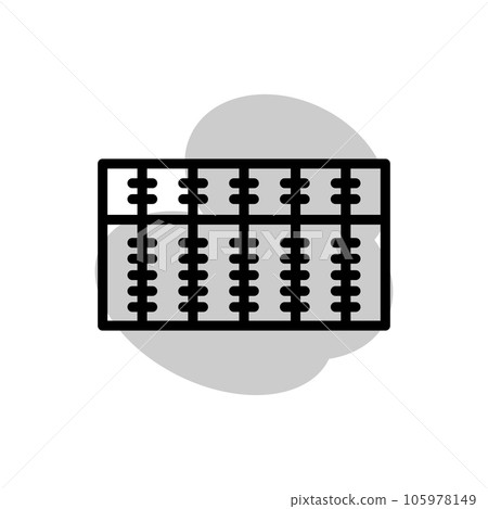 abacus icon template abacus icon template 105978149
