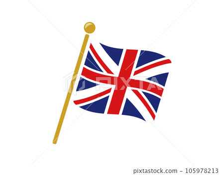 英國國旗圖標矢量圖 105978213