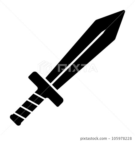 Sword icon 105978228