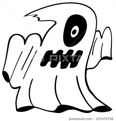 Halloween cartoon charecter 105979798