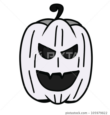 Halloween cartoon charecter 105979822