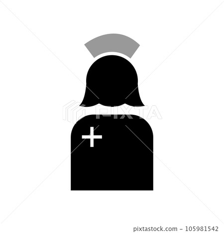 Illustration Vector graphic of Nurse icon 105981542