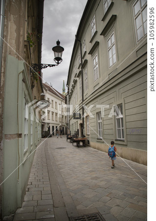 Beautiful Old Town in Bratislava city in Slovakia 105982596
