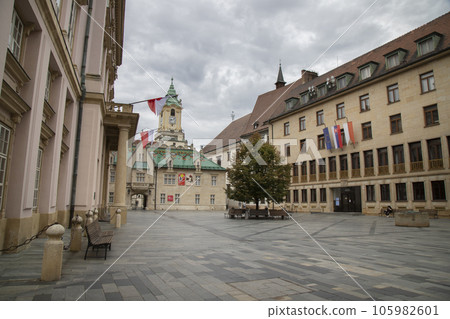 Beautiful Old Town in Bratislava city in Slovakia 105982601
