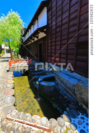 [Gifu Prefecture] Yanaka Mizukomichi (Gujo Hachiman) 105982655