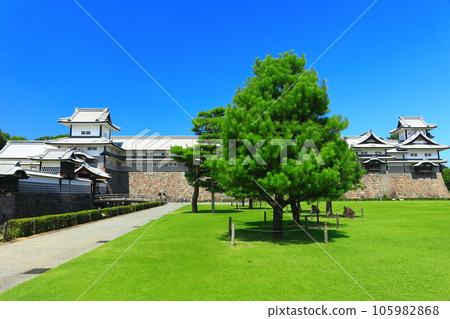 [石川縣]陽光明媚的金澤城（橋爪門都筑砲台） 105982868