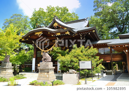 埼玉縣行田市，祛病神社行田八幡神社 105982895