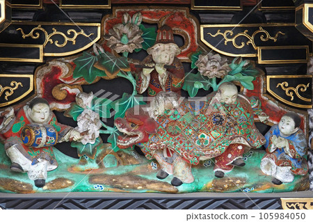 Sculpture of the Worship Hall of Menuma Shotenzan [Kumagaya City, Saitama Prefecture] 105984050
