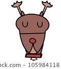 santa claus's Reindeer 105984118