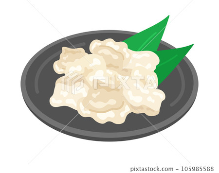 盤子裡的烤肉內臟插圖 105985588