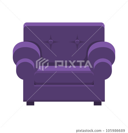 Armchair for fashion cozy interior. 105986689