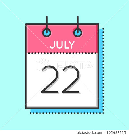 Vector Calendar Icon Vector Calendar Icon 105987515