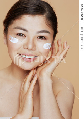 Portrait of modern asian female Portrait of modern asian female 105987555