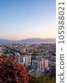 Albania- Vlora- cityscape as seen from hill Kuzum Baba 105988021