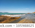 Stunning view of Porto Novo Beach in Zvernec, Vlore, Albania. 105988025