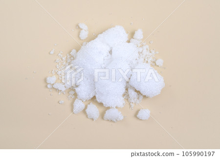Camphor is a waxy, colorless solid with a strong aroma Camphor is a waxy, colorless solid with a strong aroma 105990197