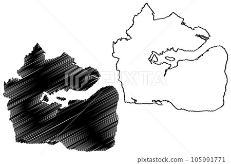 Maldon Non-metropolitan district (United Kingdom of Great Britain and Northern Ireland, ceremonial county Essex, England) map vector illustration, scribble sketch map Maldon Non-metropolitan district (United Kingdom of Great Britain and Northern Ireland, ceremonial county Essex, England) map vector illustration, scribble sketch map 105991771