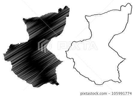 Mansfield Non-metropolitan district (United Kingdom of Great Britain and Northern Ireland, ceremonial county Nottinghamshire or Notts, England) map vector illustration, scribble sketch map Mansfield Non-metropolitan district (United Kingdom of Great Britain and Northern Ireland, ceremonial county Nottinghamshire or Notts, England) map vector illustration, scribble sketch map 105991774