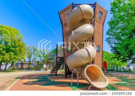 Tokyo Adachi Ward Toneri Park Boken no Oka (cylindrical haniwa tower) 105995180