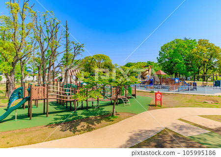 Tokyo Adachi Ward Toneri Park Boken no Oka (forest playground equipment) Tokyo Adachi Ward Toneri Park Boken no Oka (forest playground equipment) 105995186