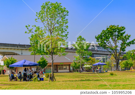 東京足立區沙筋公園BBQ廣場 105995206