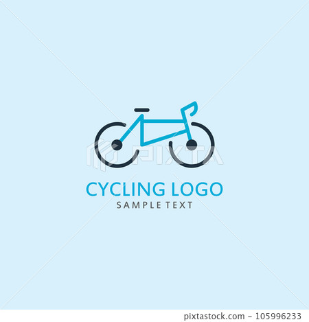Vector bicycle logo template Vector bicycle logo template 105996233