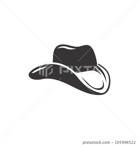 Cowboy hat Logo template vector illustration Cowboy hat Logo template vector illustration 105996522