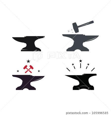 Blacksmith logo design vector Blacksmith logo design vector 105996585