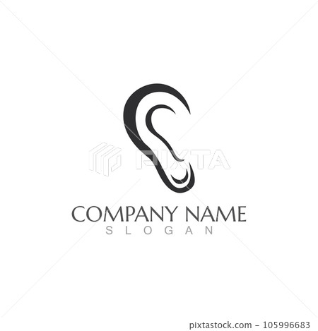 Hearing Logo Template Hearing Logo Template 105996683