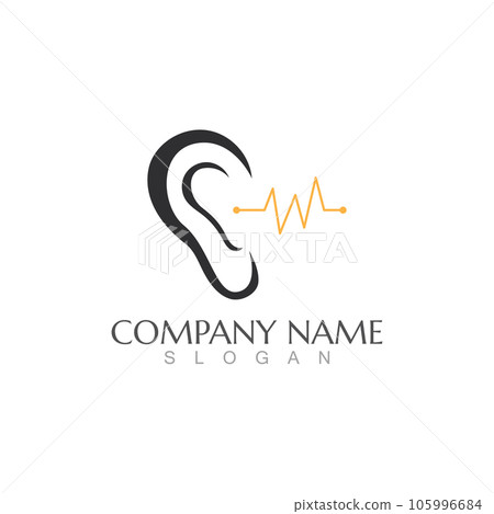 Hearing Logo Template Hearing Logo Template 105996684