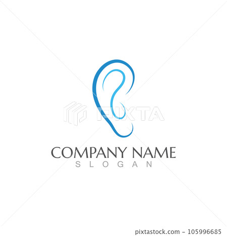 Hearing Logo Template Hearing Logo Template 105996685