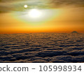 雲海中的富士山 105998934