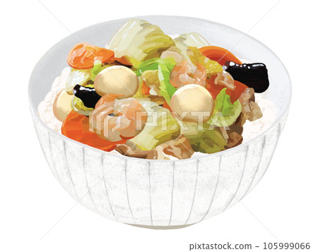 中式蓋飯(不含蓮藕) 中式蓋飯(不含蓮藕) 105999066
