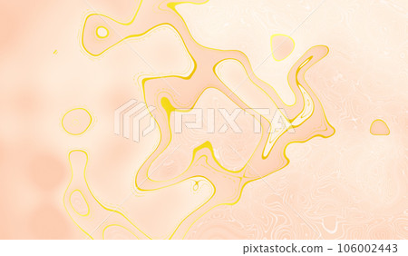 Twisted pink-gold gradient liquid blur abstract backgrounds 106002443