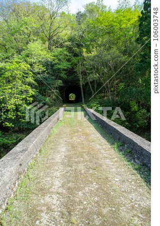Legendary Railway Heritage Imafuku Line Imafuku 4th Tunnel Hamada City, Shimane Prefecture 106003748
