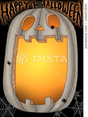 Halloween jack-o-lantern illustration Halloween jack-o-lantern illustration 106003804
