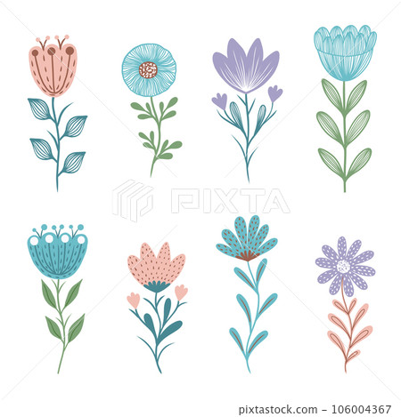 Collection of flowers 106004367