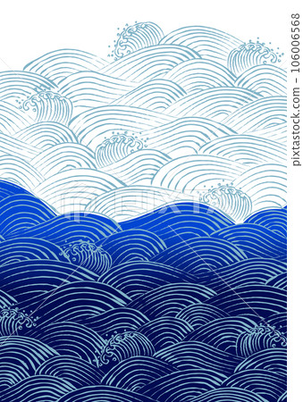 Randomized Wave Pattern Blue random wave pattern Vector illustration... - Stock Illustration ...