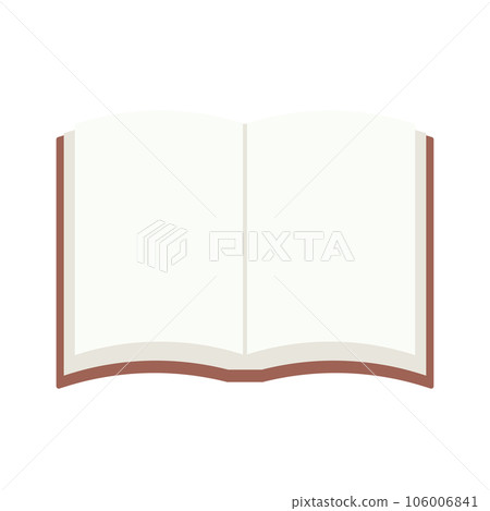 simple open book illustration 106006841