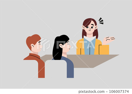 vector, woman, husband and wife 106007374