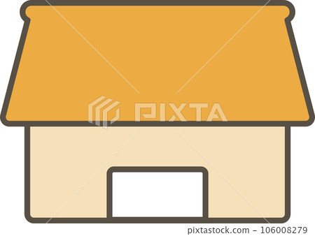 Simple and cute illustration of the shop Simple and cute illustration of the shop 106008279