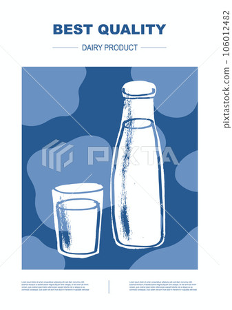 Airan, ayran, milk, buttermilk. Dairy milk product. Abstract Vector Packaging Design Layouts Bundle. Modern Typography Banners with cow pattern. Hand Drawn vector. Airan, ayran, milk, buttermilk. Dairy milk product. Abstract Vector Packaging Design Layouts Bundle. Modern Typography Banners with cow pattern. Hand Drawn vector. 106012482