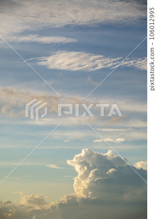 Summer sunset sky image Summer sunset sky image 106012995